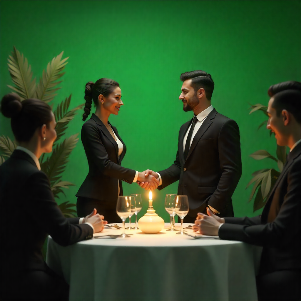 Curate unforgettable meals and entertainment interface